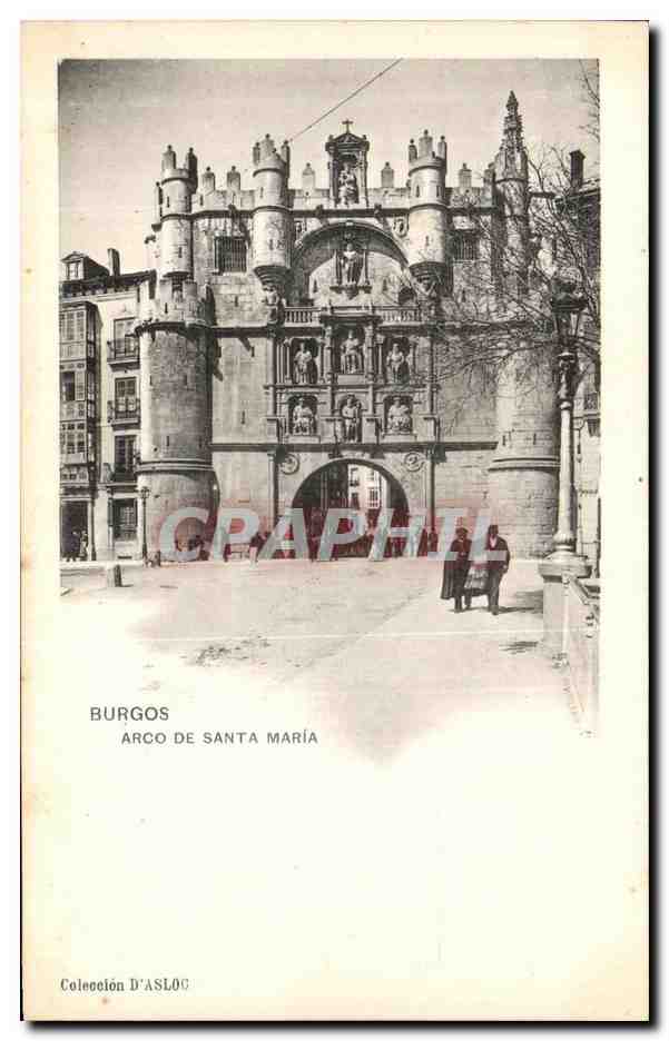 Burgos - Arco de Santa María — Collection D'ASLOC