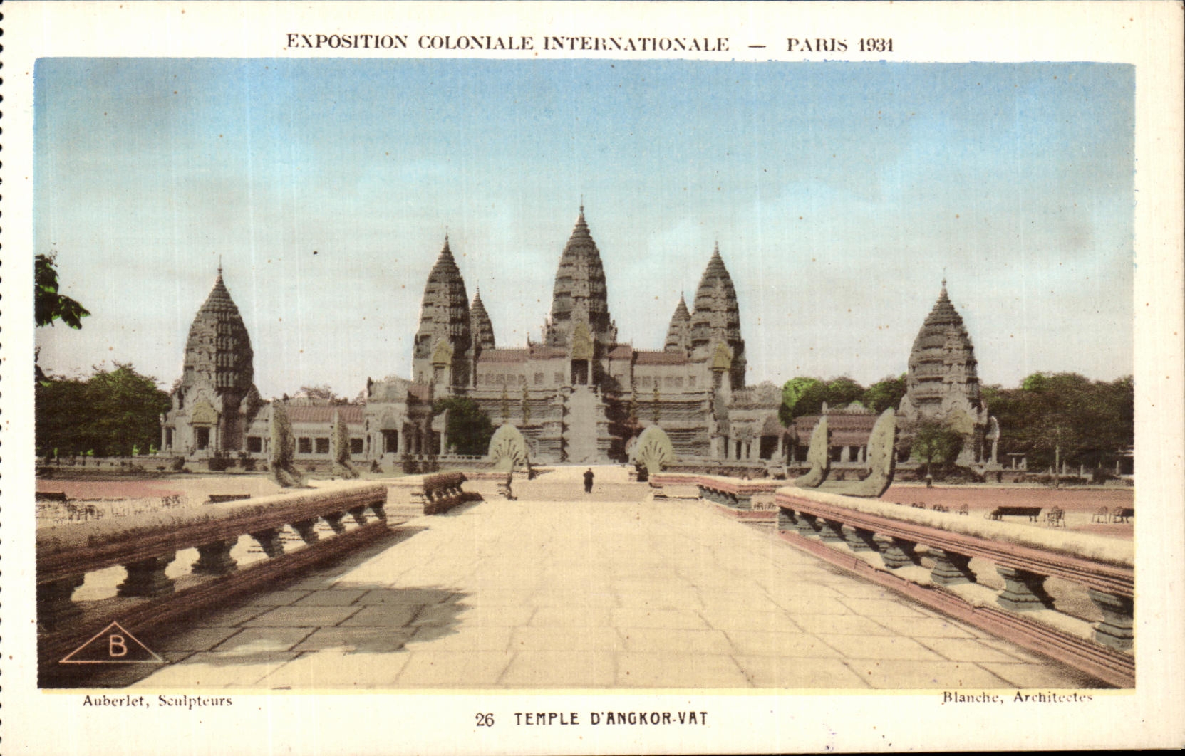 CPA Paris Exposition coloniale internationale Paris 1931 Temple D Angkor Vat