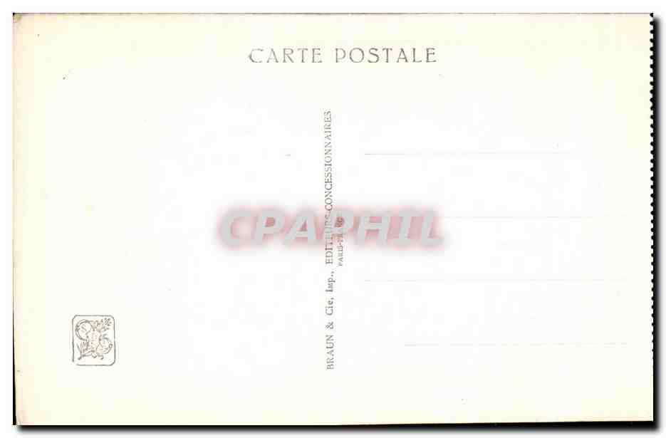 CPA Paris Exposition coloniale internationale Paris 1931 Temple D Angkor Vat Galerie Interieure — Rückseite