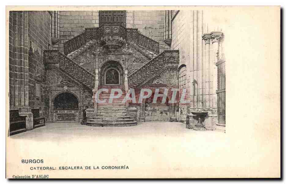 Burgos: escalera de la coronería — Kathedrale — Sammlung D'ASLOG