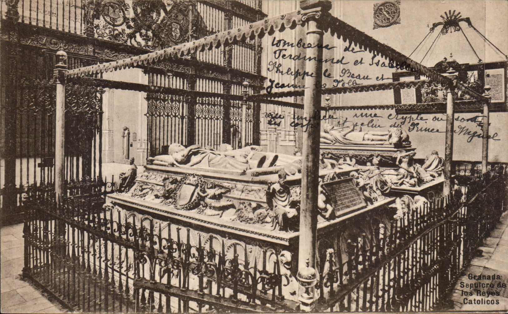 CPA Granada Sepulcro de Jos Reyes Catolicos