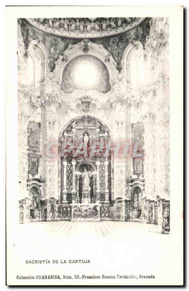 Sacristía de la Cartuja — Granada — Collection Granadina, Núm. 50, Francisco Román Fernández