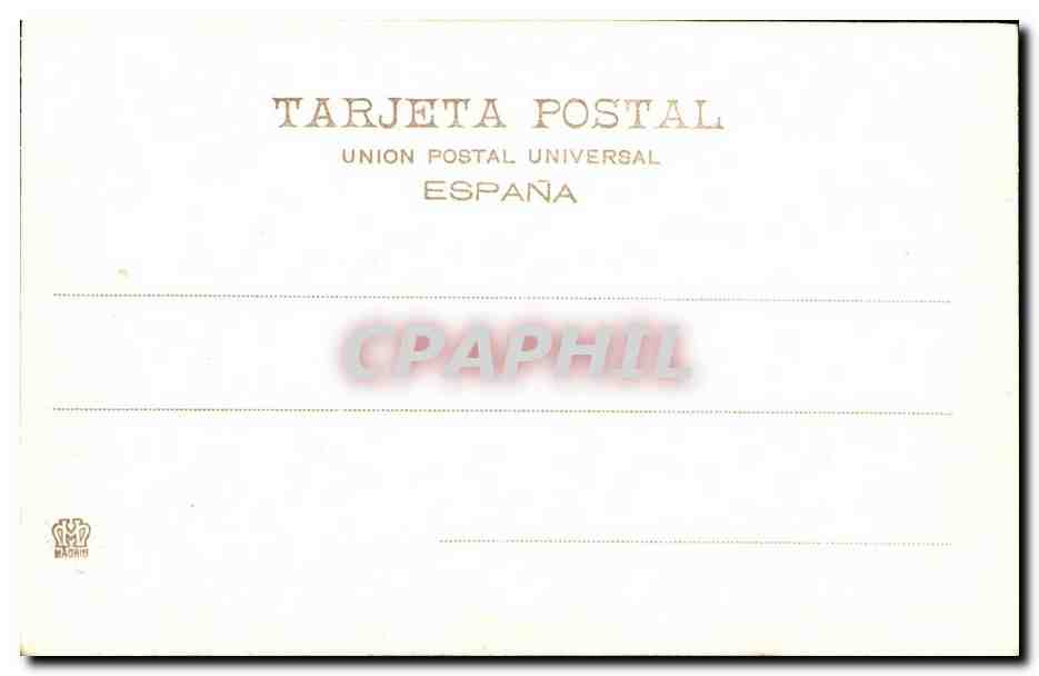 Sacristía de la Cartuja — Granada — Collection Granadina, Núm. 50, Francisco Román Fernández — Rückseite