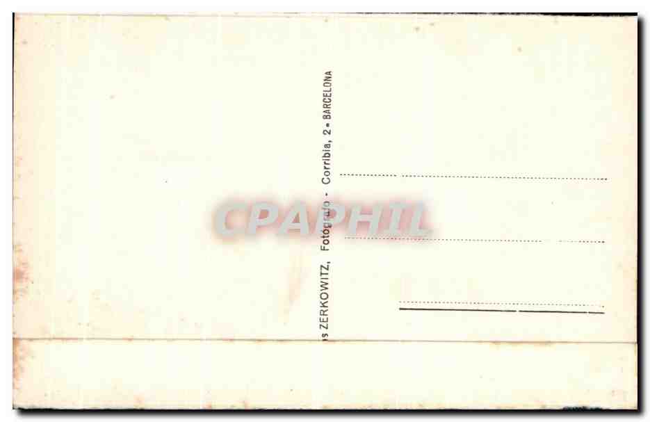 CPA Montserrat Monistrol Cavall Bernat — Back