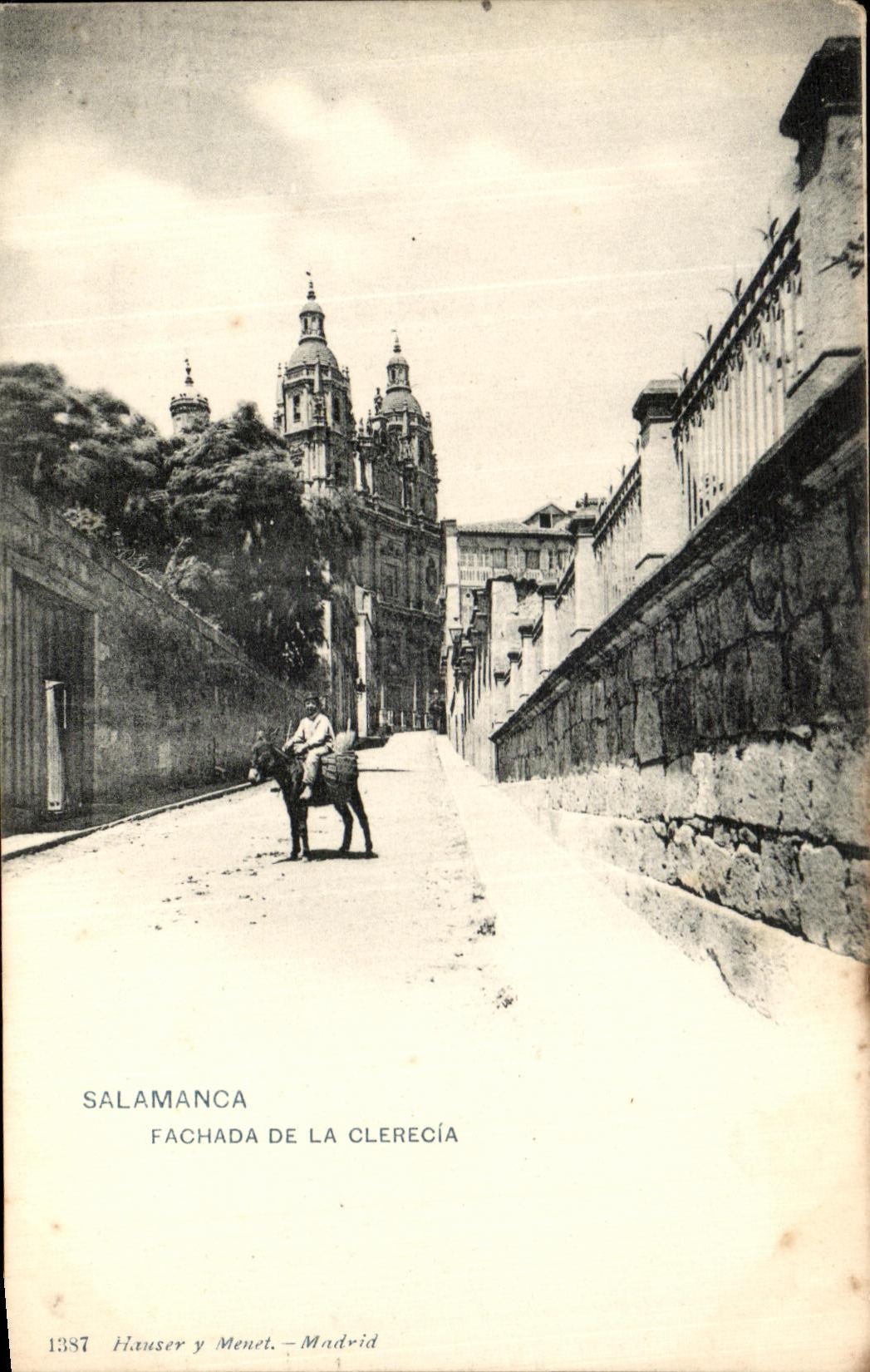 CPA Salamanca Fachada De La clerecia