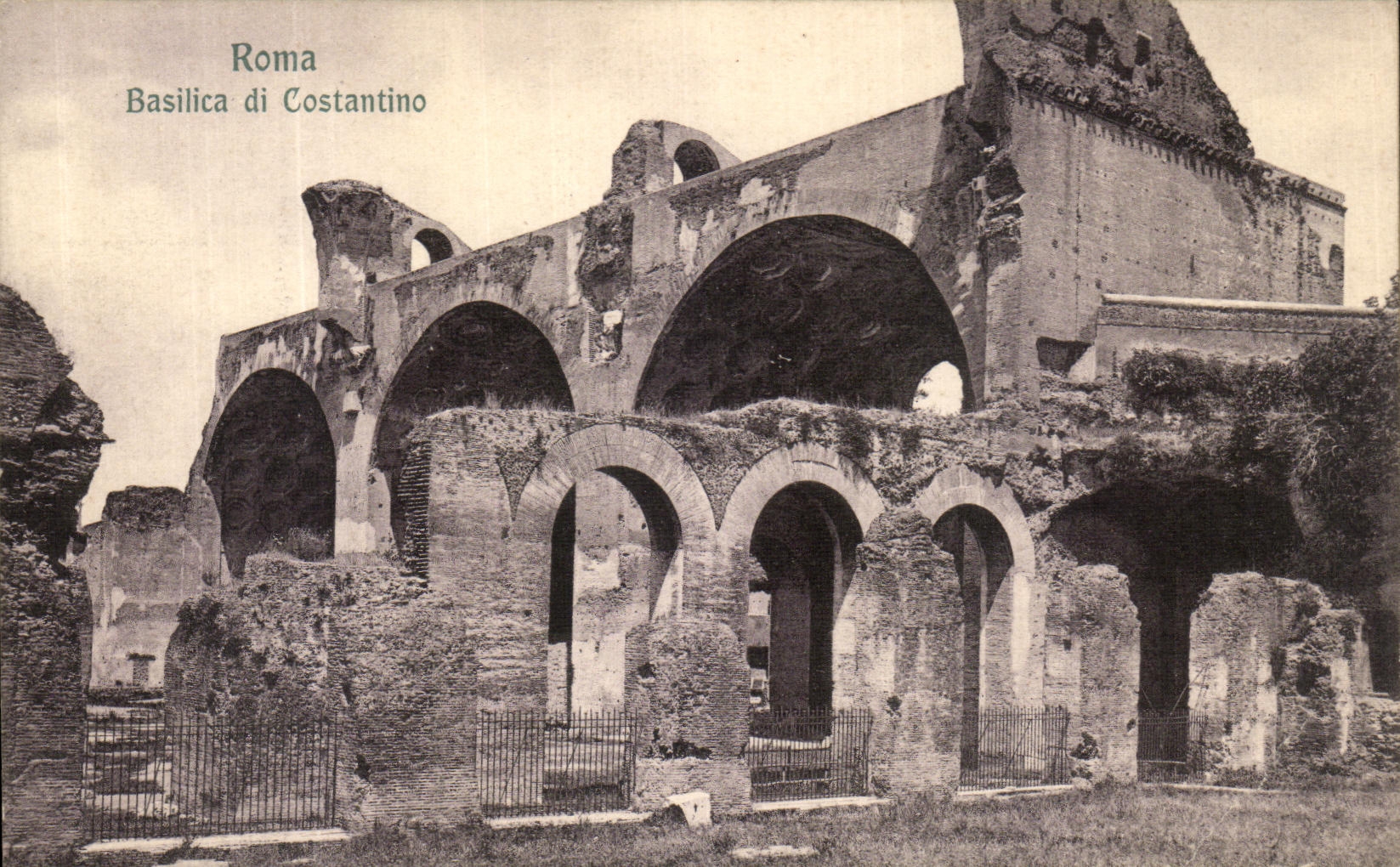 CPA Roma Basilica di Costantino