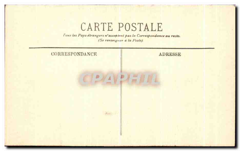 La Sainte Face — Carrache — Musée de Reims — L. Michaud, édit. Reims — Verso