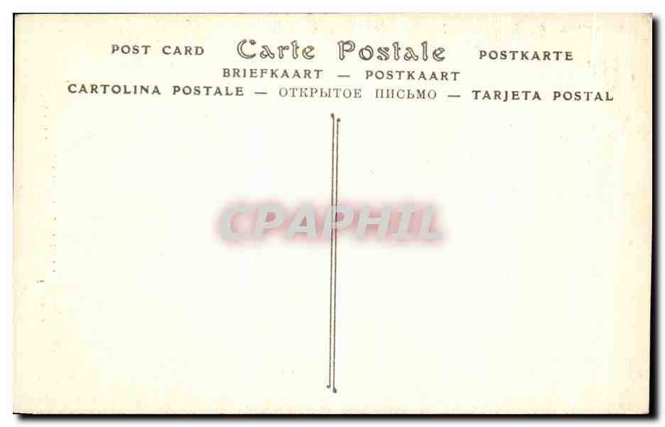 CPA Lampaul Banniere du 16eme — Rückseite