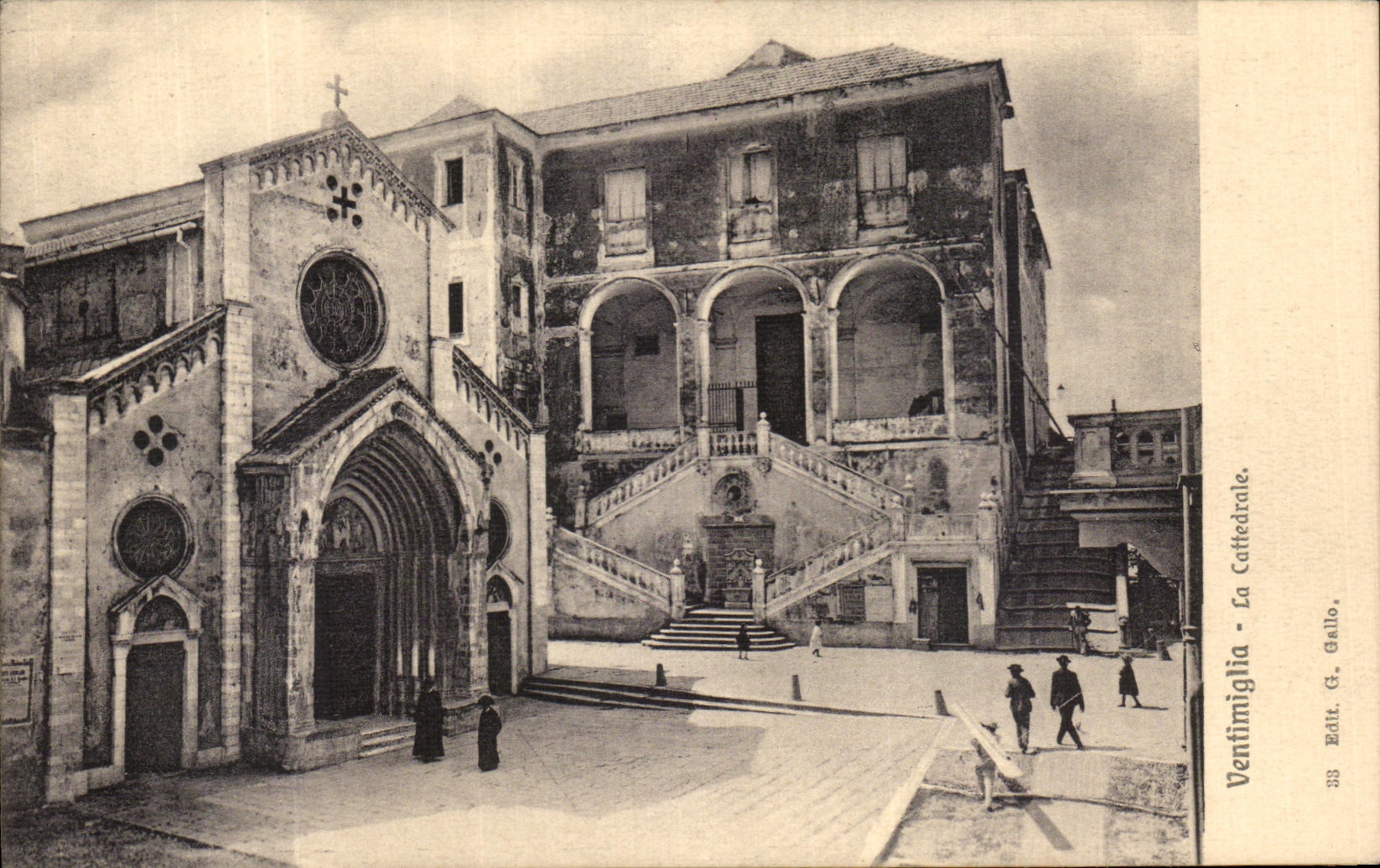 CPA Ventimiglia La Cattedrale