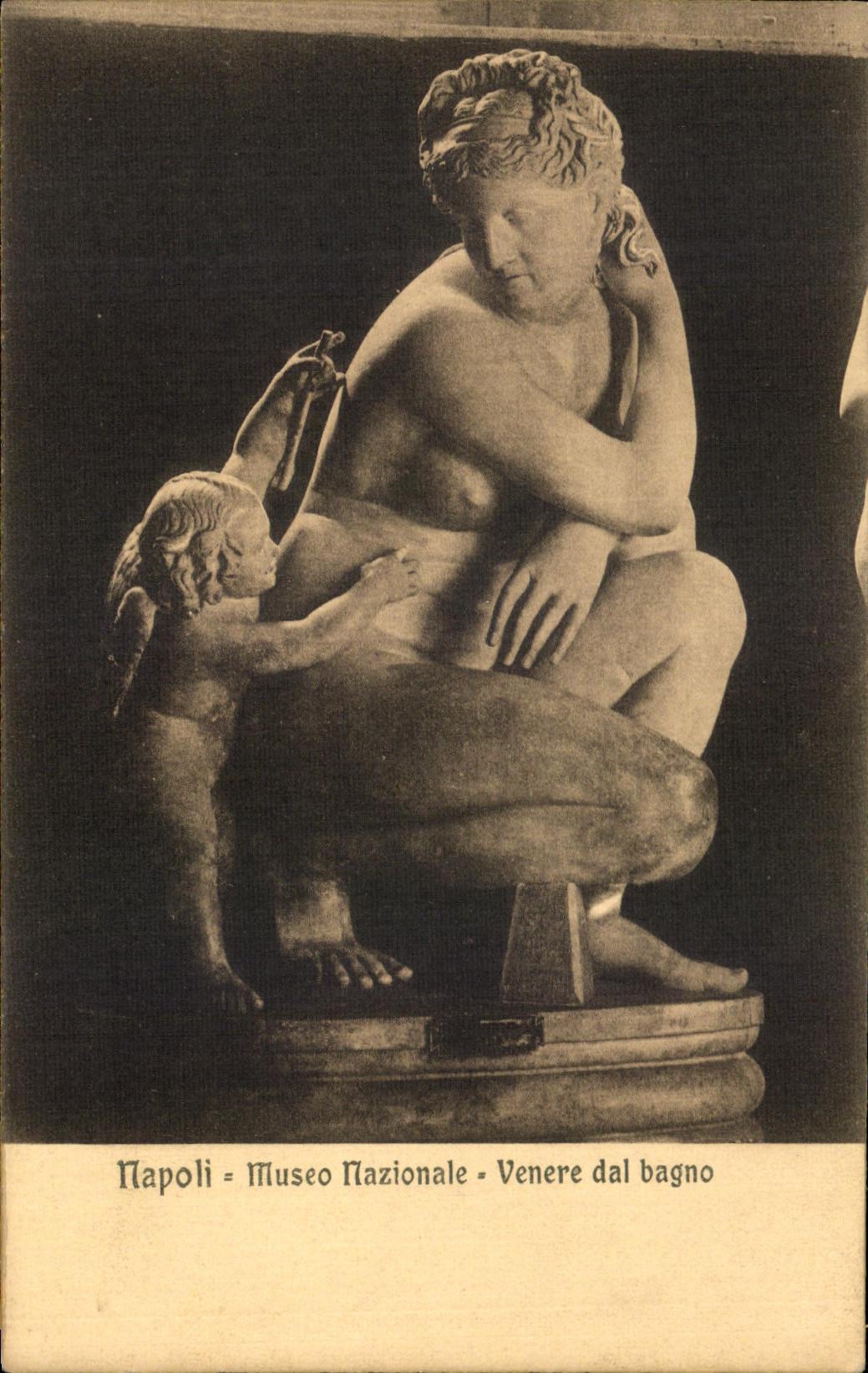 CPA Napoli Museo Nazionale Venere dal Bagno 