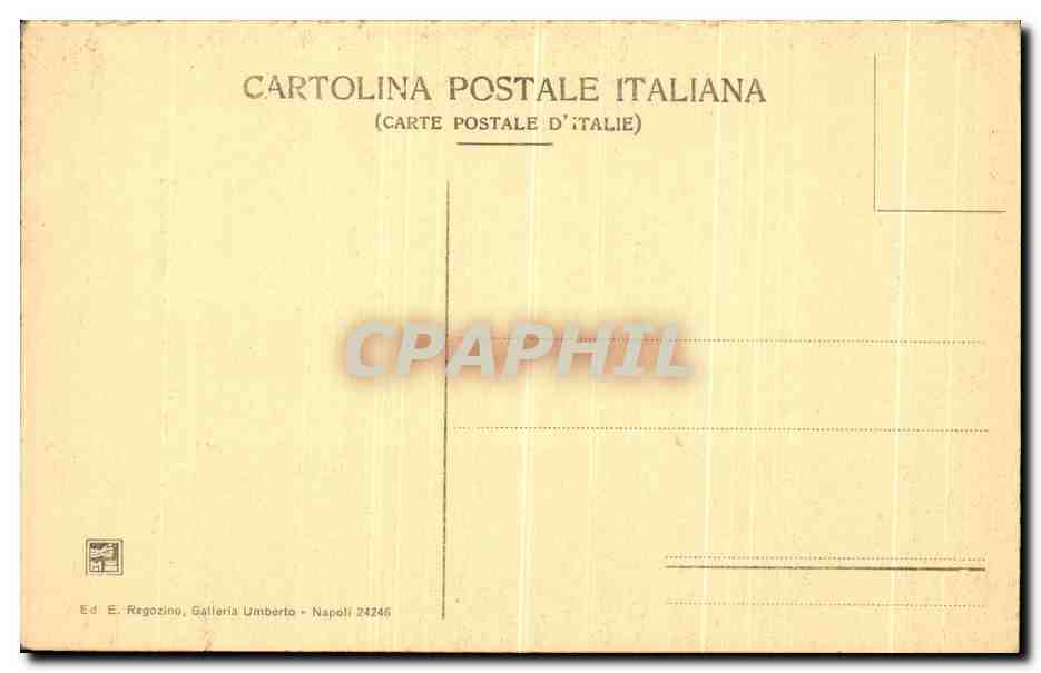 CPA Napoli Museo Nazionale Venere dal Bagno  — Rückseite