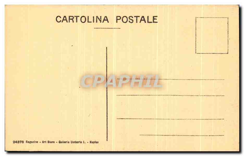 CPA Napoli Museo Nazionale Medesa Che Medita la morta dei figli — Rückseite