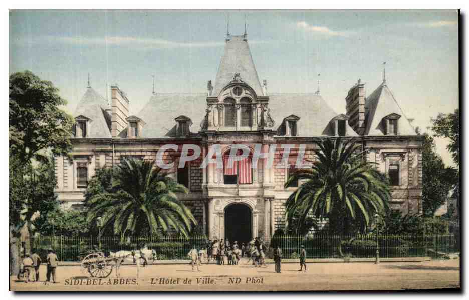 Sidi-Bel-Abbes — L'Hôtel de Ville — ND Phôt