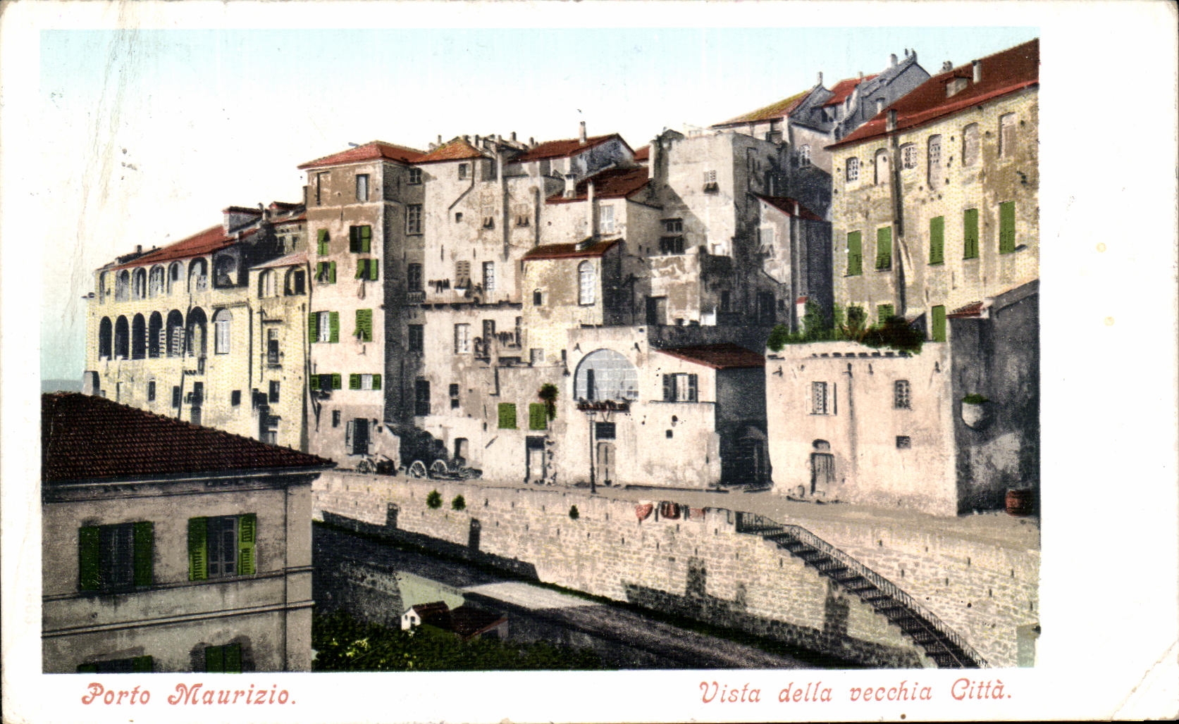 CPA Porto Maurizio Vista della Vecchia Citta