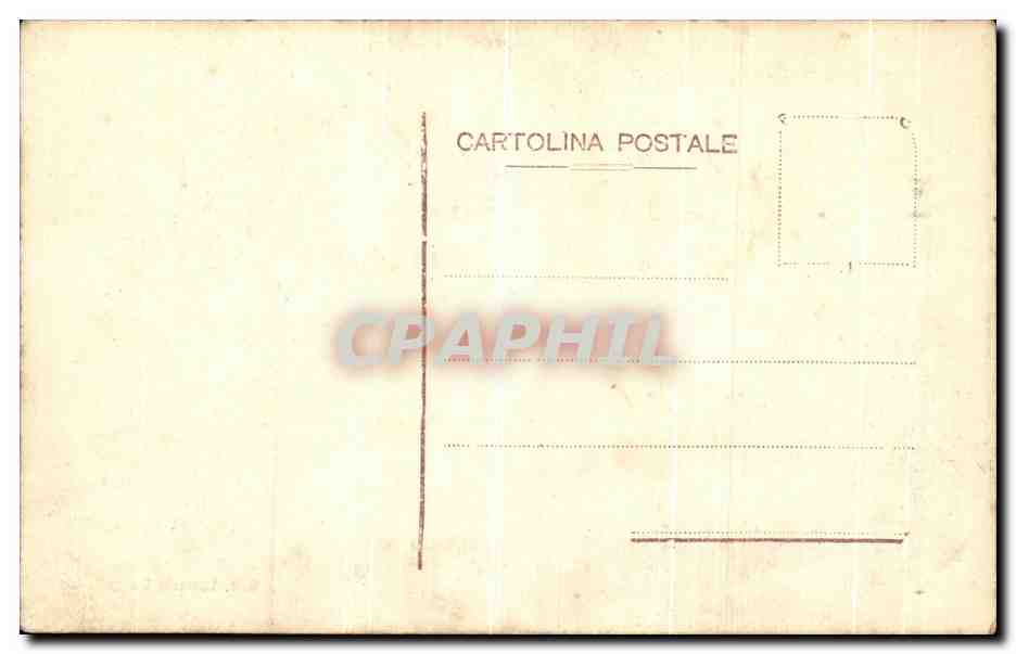 CPA Girgenti Tempio di Giove Gigante  — Rückseite