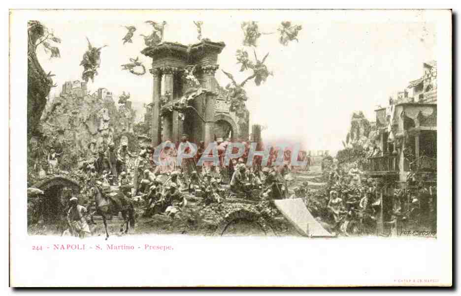 CPA Napoli S Martino Presepe