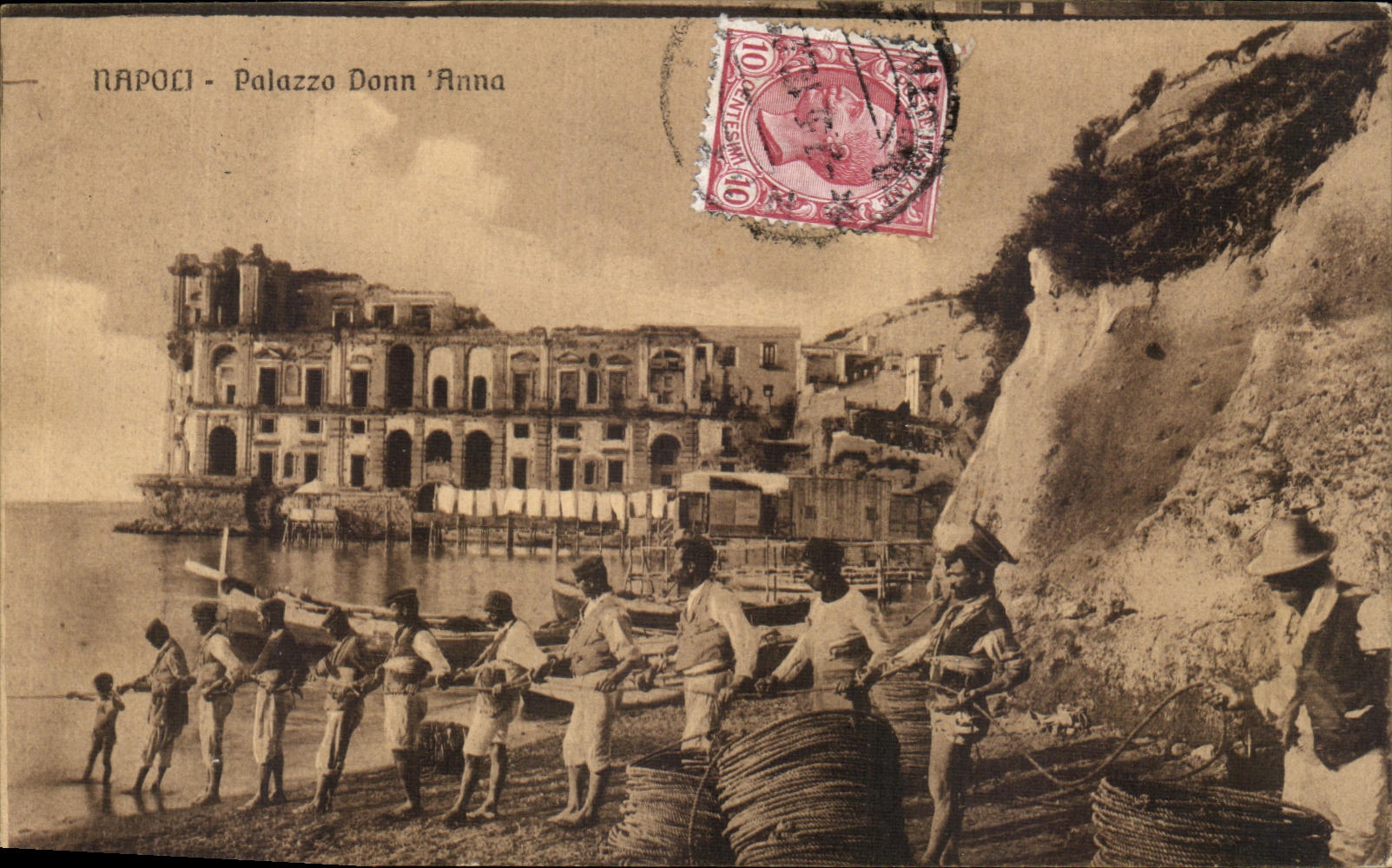 CPA Napoli Palazzo Donn Anna Pecheurs