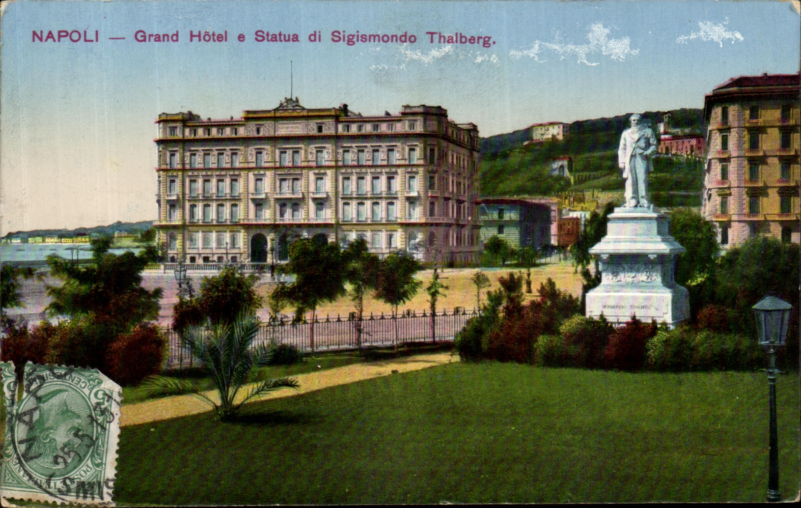 CPA Napoli Grand Hotel E Status diSigismondo Thalberg 