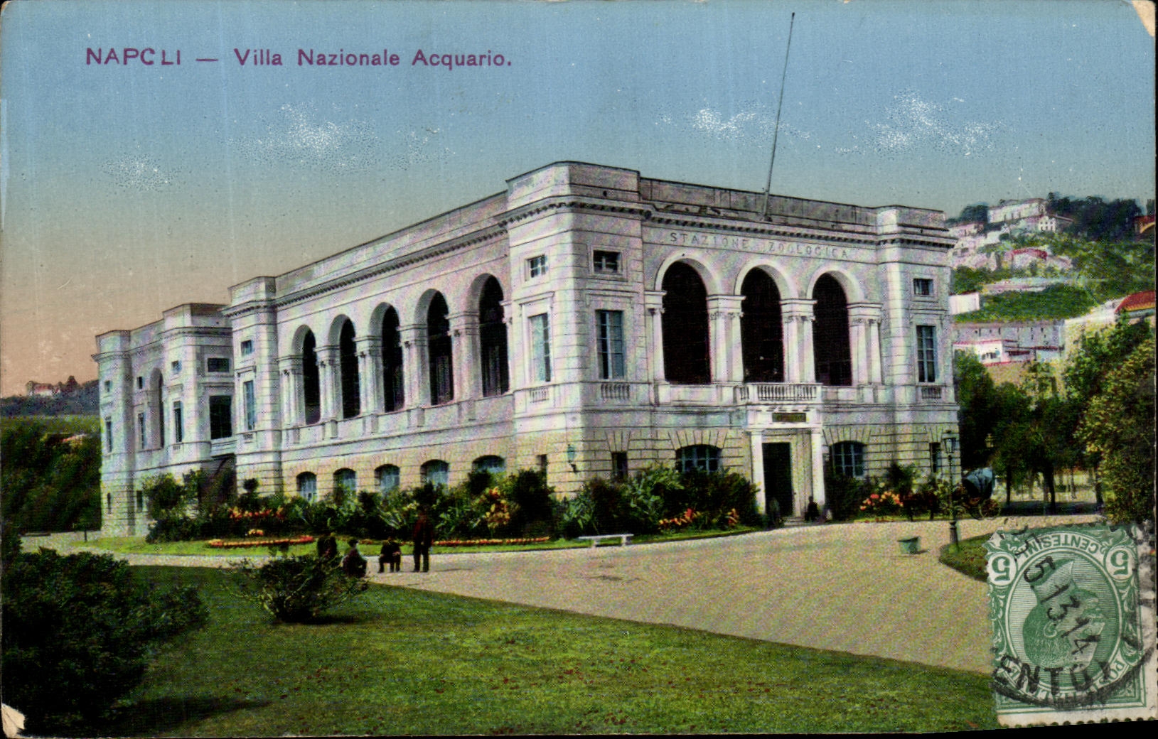 CPA Napoli Villa Nazionale Acquario
