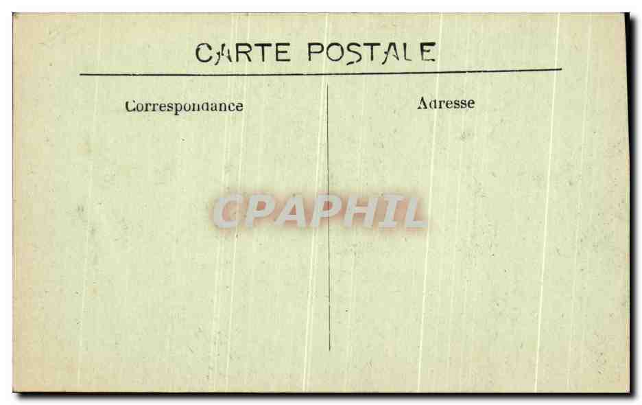 CPA Fez Souk et Porte Bab Sagma — Rückseite