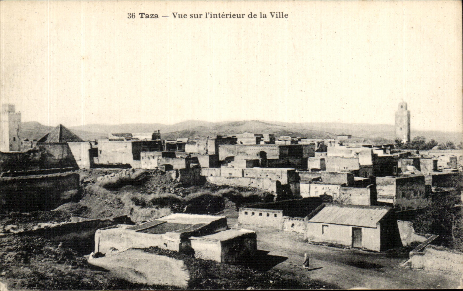 CPA Taza Vue Sur l interieur de la Ville 