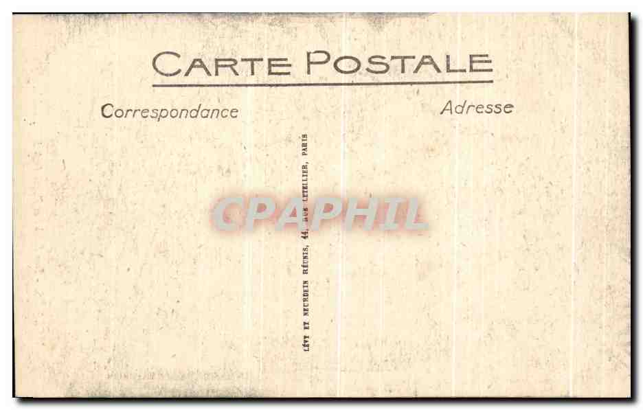 CPA Meknes Souks et Porte Bah Kau — Rückseite