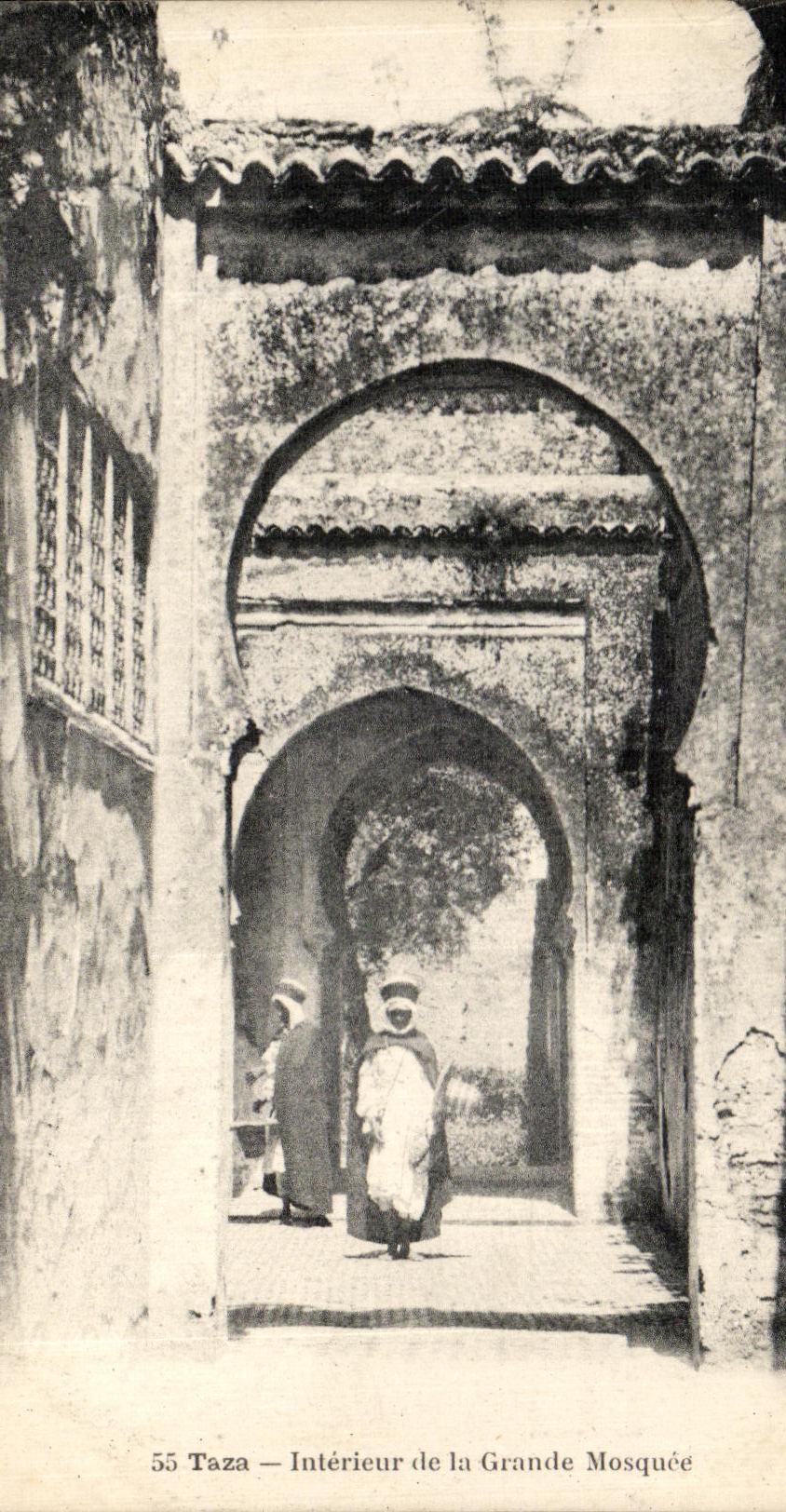 CPA Taza Interieur de la Grande Mosquee