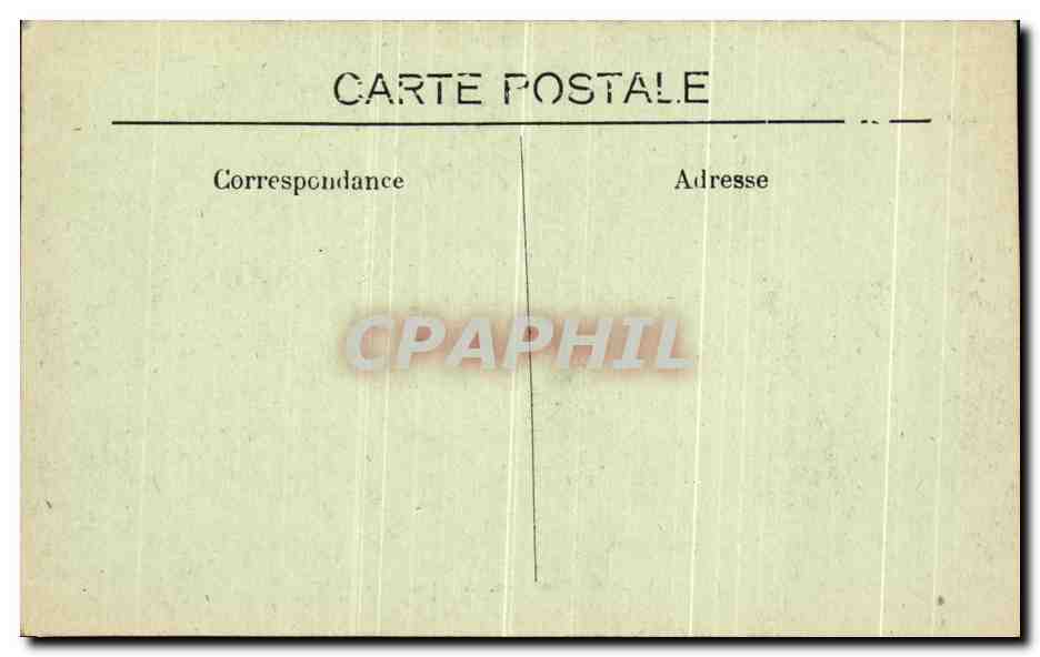 CPA Fez remparts de Bab Sagma — Rückseite