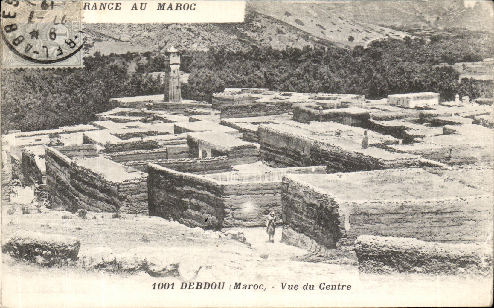 Debdou (Maroc) — Vue du Centre — Éditeur : Bouanenault, Fdn. Phot. Sidi-Hel-Arbes