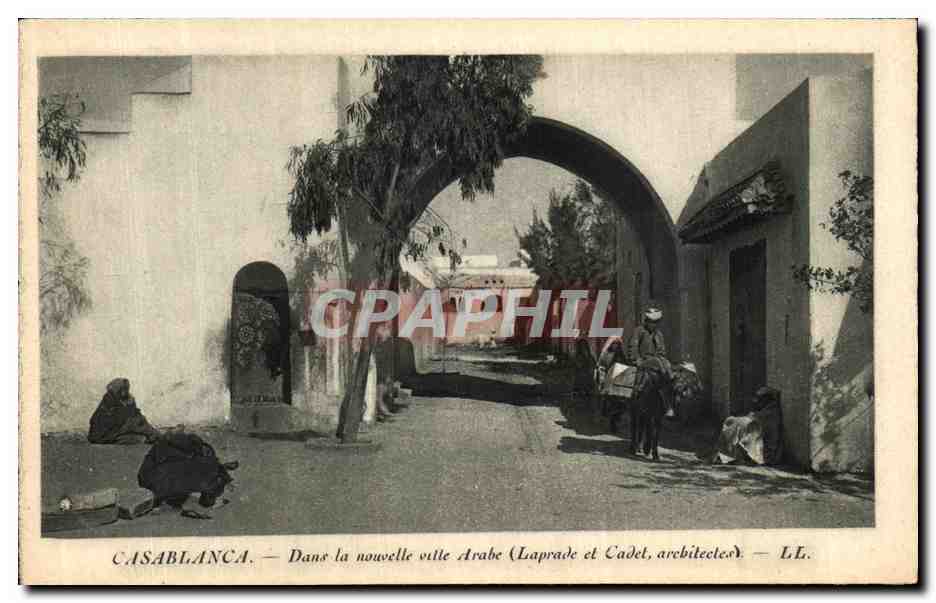 CPA Casablanca Dans la Nouvelle Ville Arabe 