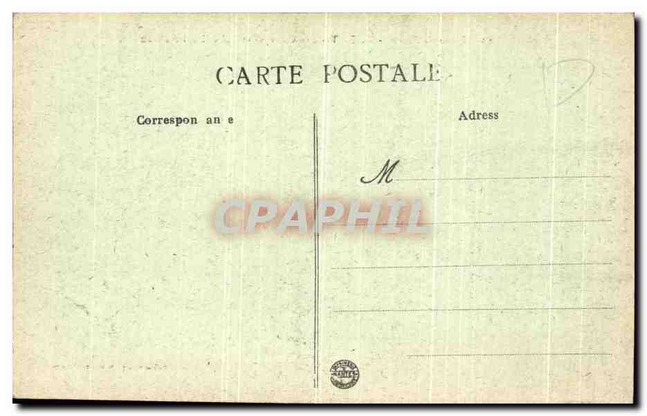 CPA Villes du Maroc Rabat Les Oudasyas et Rabat a Vol d Oiseau  — Rückseite