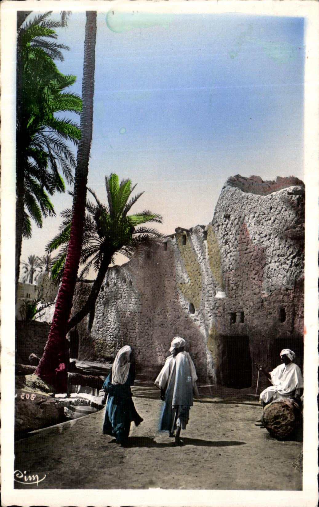 Scène de rue à Constantine — Collection artistique « L'Afrique » — Cliché R. Prodhon, n°803