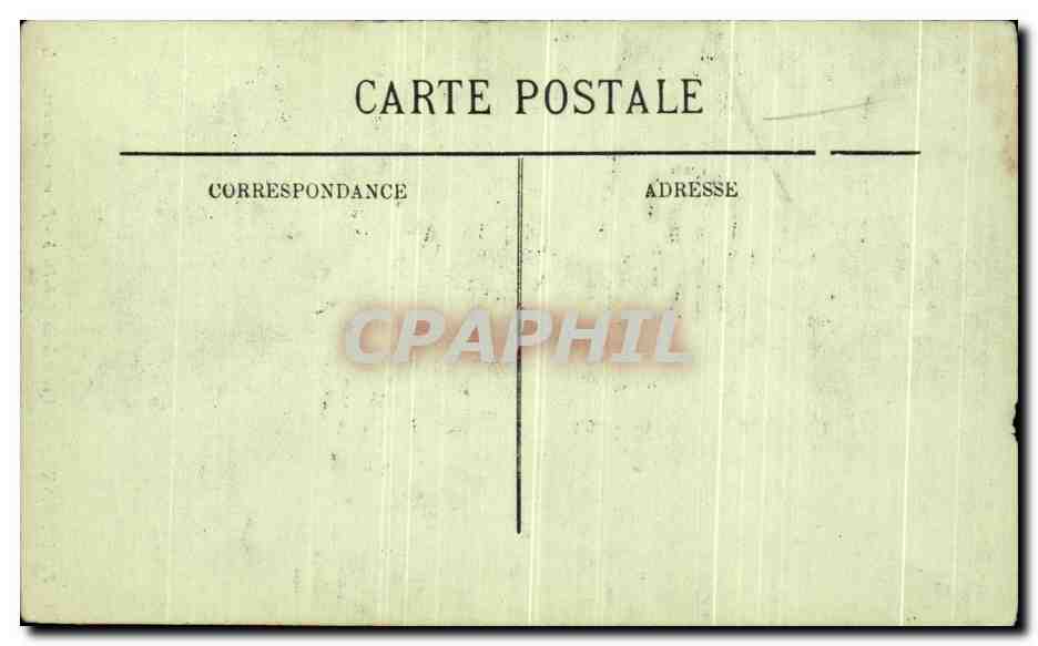 CPA Vieux Biskra Une rue de Bab DAark Palmiers dattiers — Back