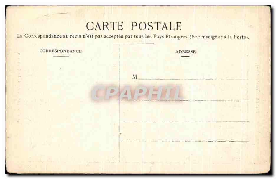 CPA Biskra La Clinique Types de Femmes — Rückseite