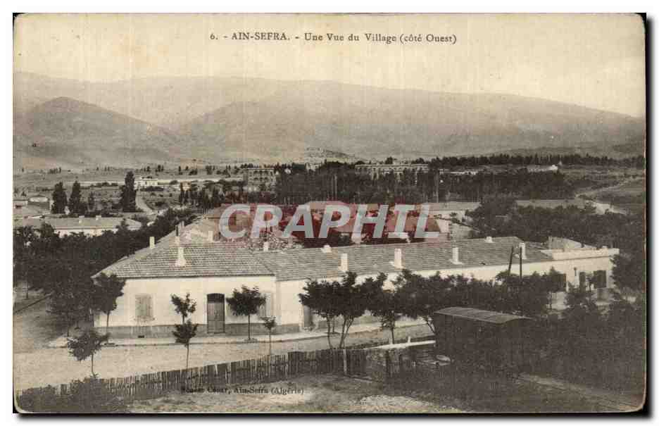 CPA Ain Sefra Une vue du Village 