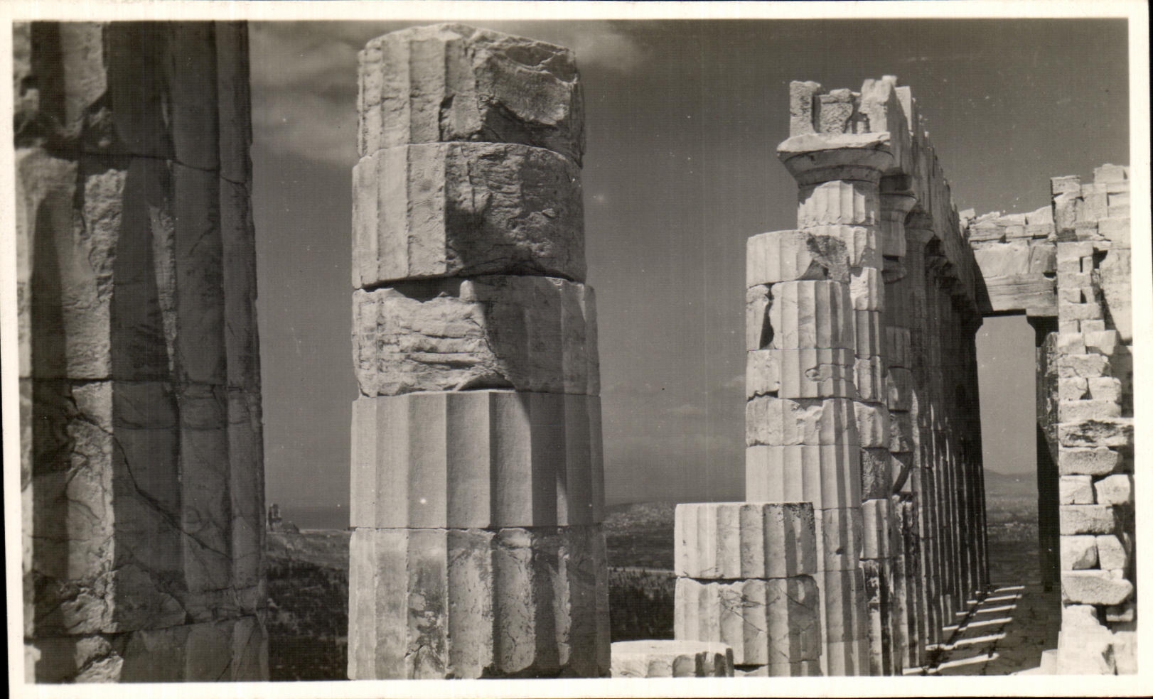 CPA Grece Athenes Parthenon