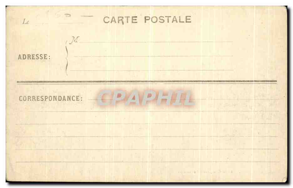 CPA Ain Sefra La Ksar et les deux Marabouts  — Rückseite