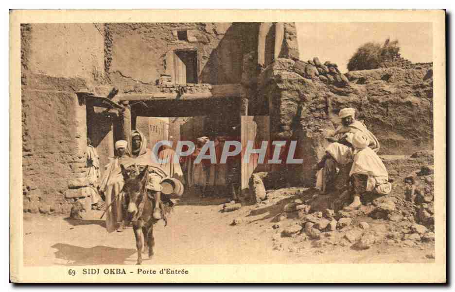 CPA Sidi Okba Sidi ocka Porte d Entree
