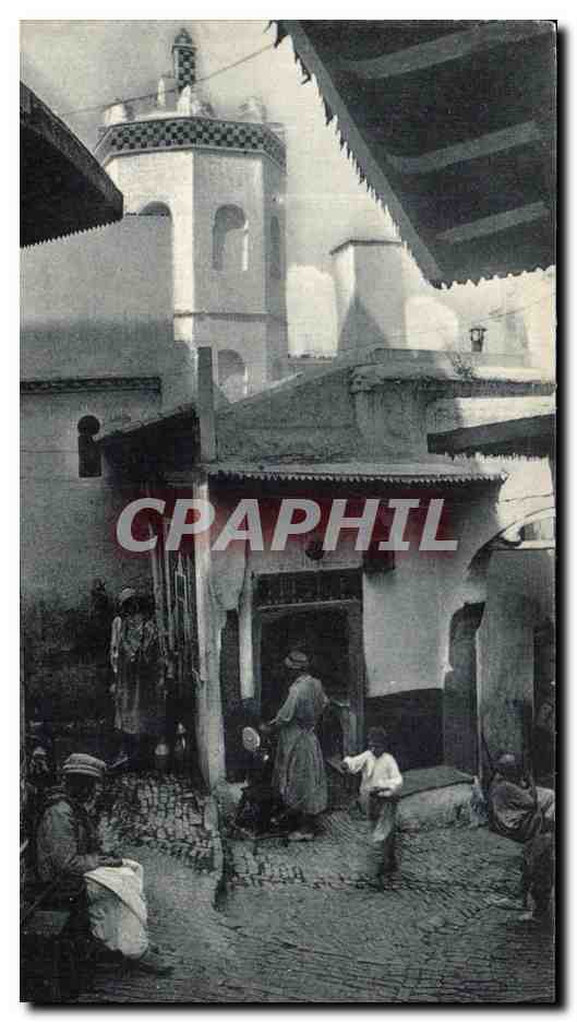 CPA Alger La Mosque Rue de Sidi Mohammed El Cherie 