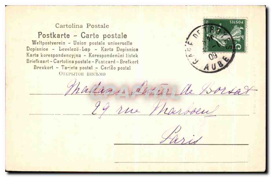CPA Firenze Beato Angelico La Deposizione di croce  — Verso