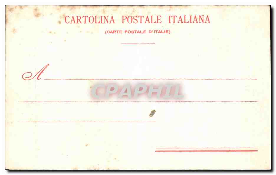 CPA Milano Ambrosiana La Vergine col bambino ed Angeli Botticelli — Verso