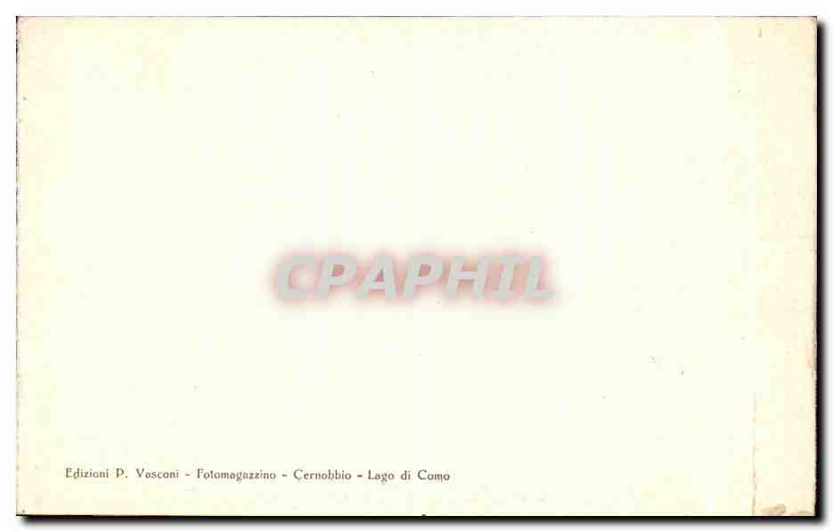 CPA Grand Hotel Villa d Este Mosaique — Rückseite