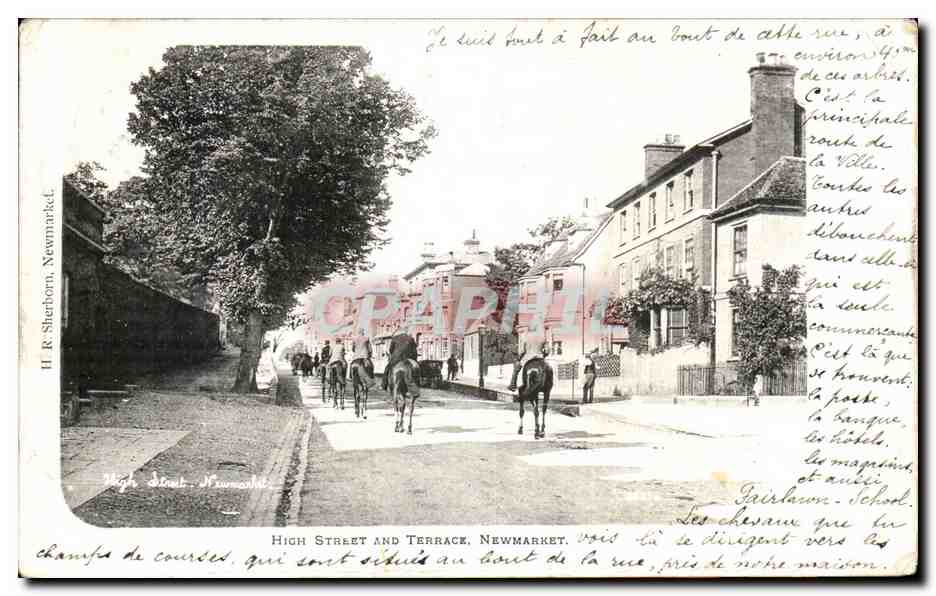 CPA High Street And Terrace Newmarket