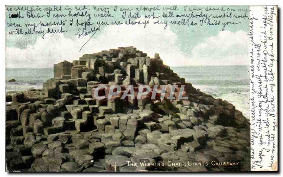 CPA The Wishing Chair Giants Causeway