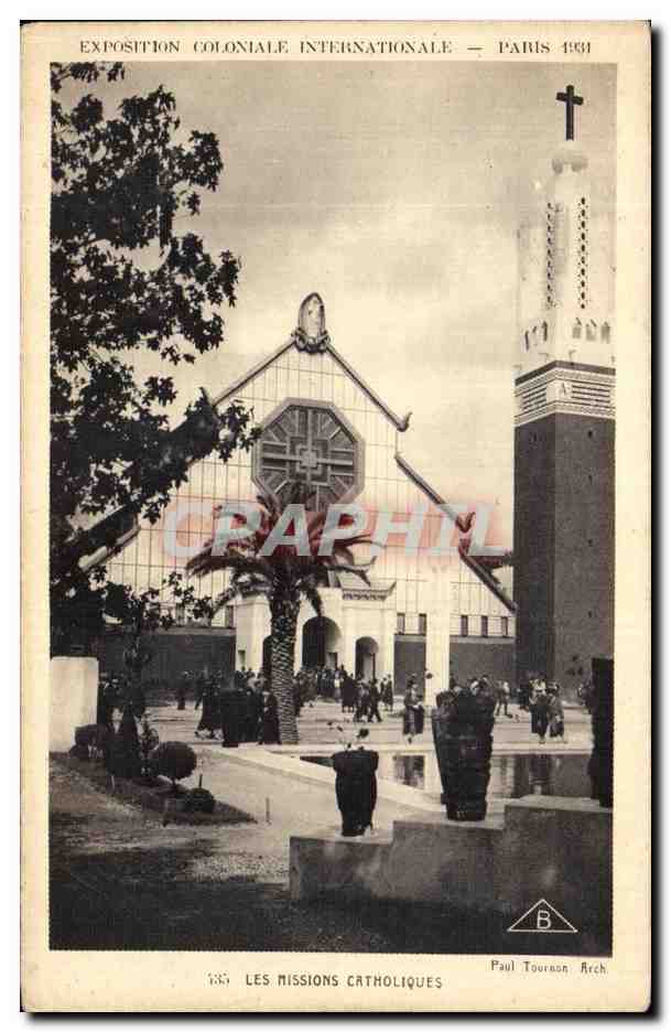 Exposition Coloniale Internationale — Paris 1931 — Les Missions Catholiques — Paul Tournon Arch