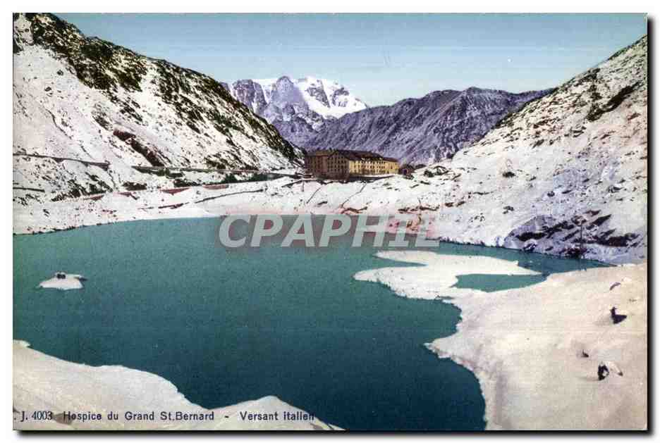 CPA Hospice du Grand St Bernard Versant Italien 