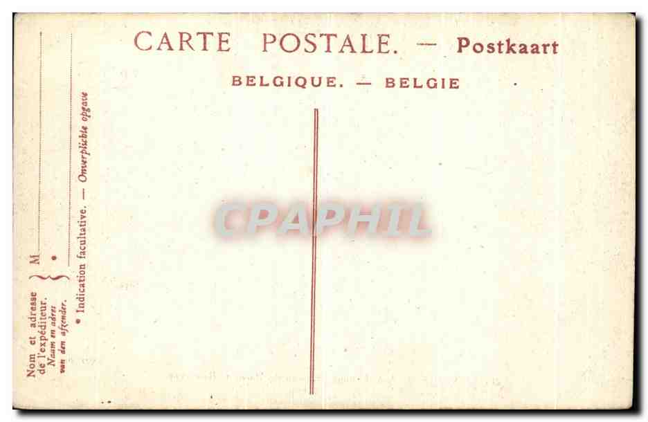 CPA Bruges Eglise Notre Dame Tombeau de Marie de Bourgogne  — Rückseite