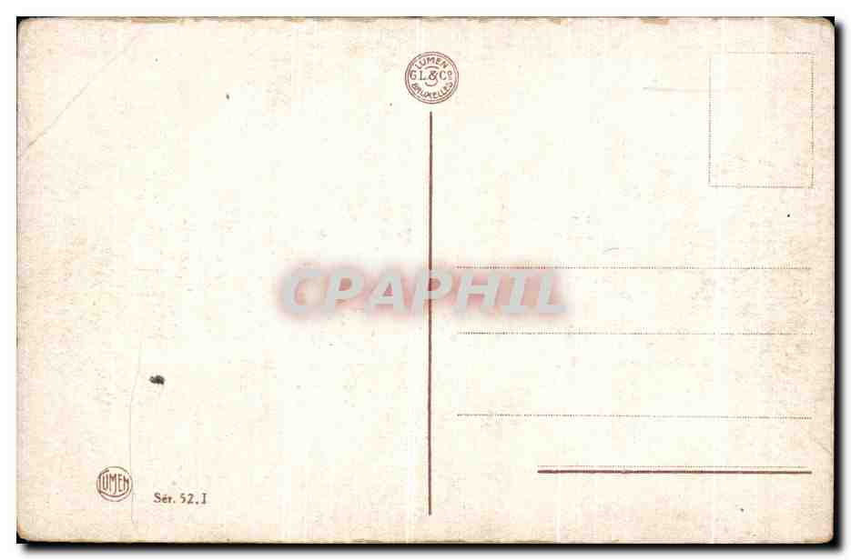 CPA Brugge Krusspoort Moulin  — Rückseite