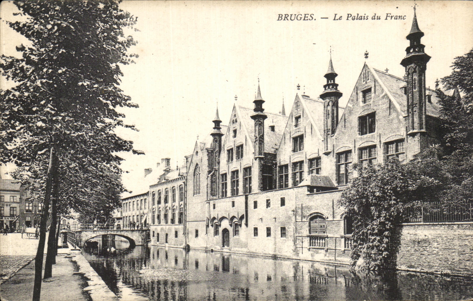 CPA Bruges Le Palais du Franc