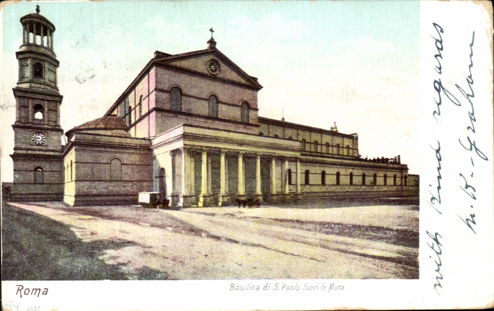 CPA Roma Basicila di S Paolo Fuori le Mura 